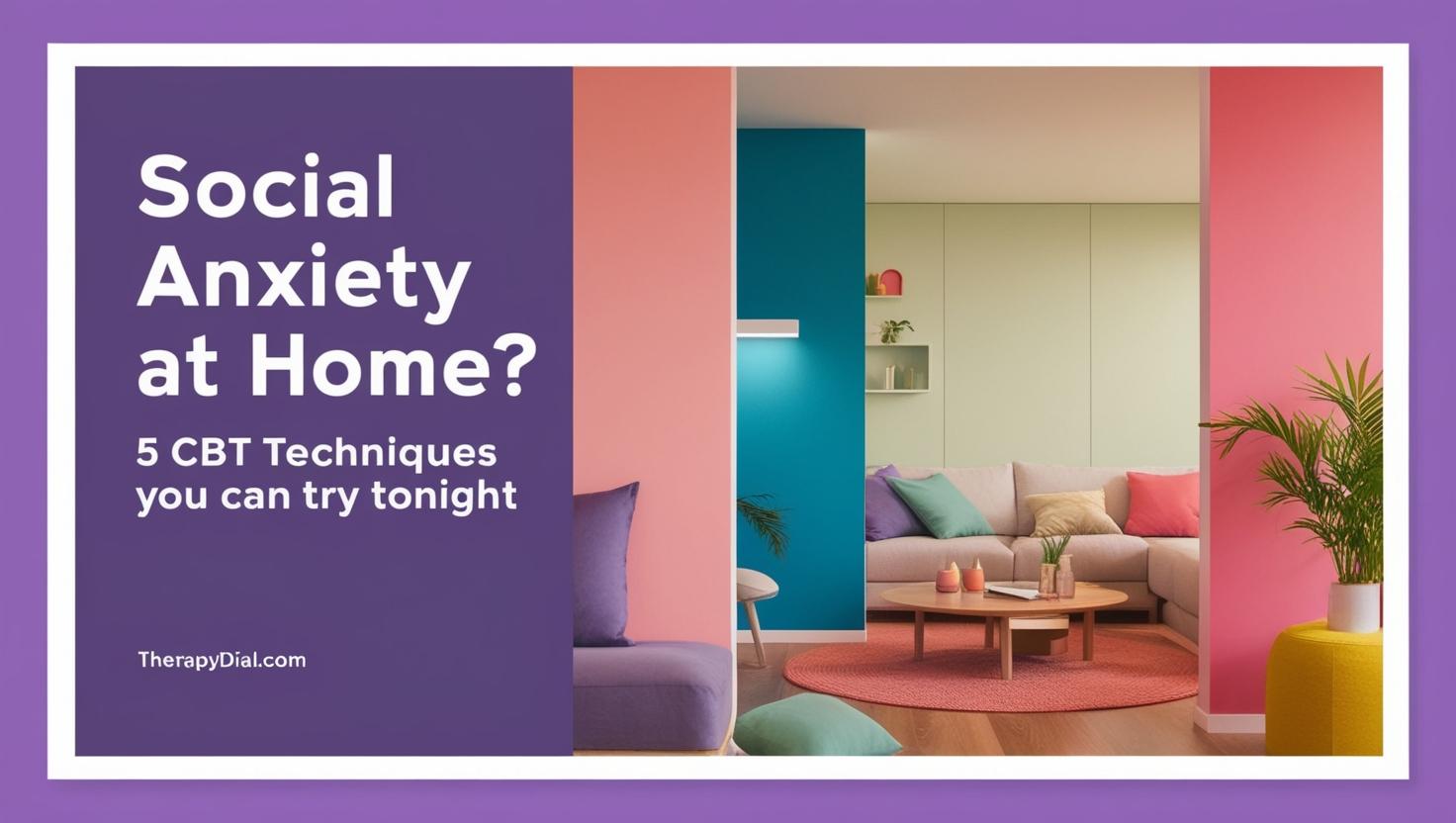 Social Anxiety at Home? 5 CBT Techniques You Can Try Tonight"