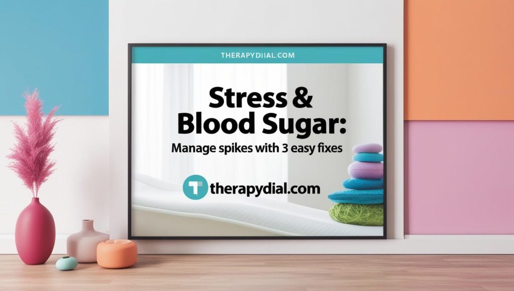 Stress & Blood Sugar Manage Spikes with 3 Easy Fixes