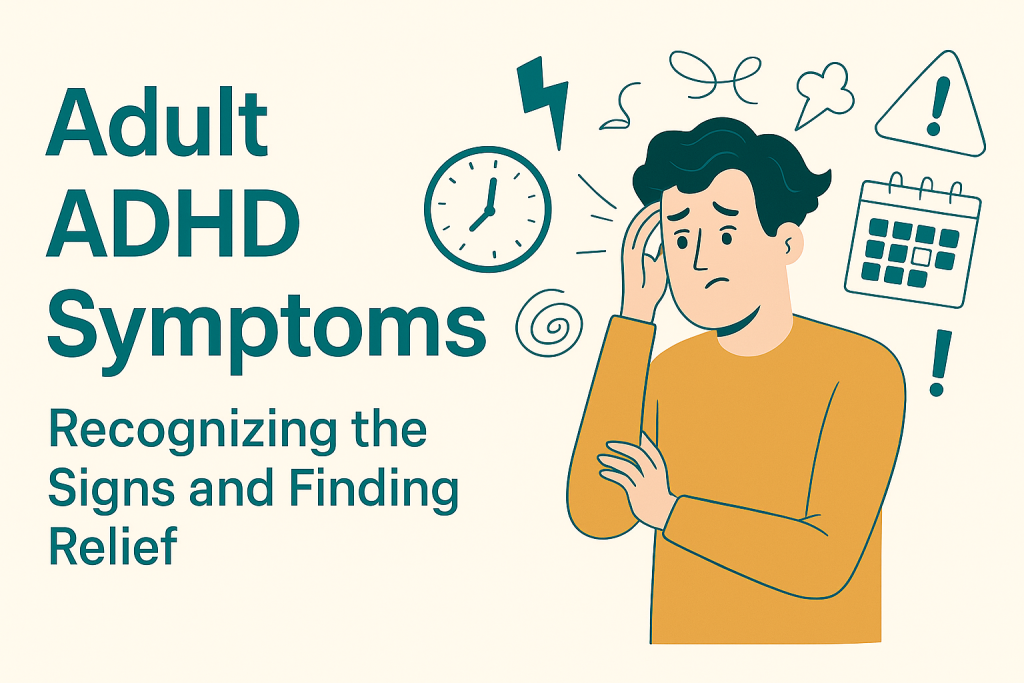 Adult ADHD Symptoms Recognizing the Signs and Finding Relief
