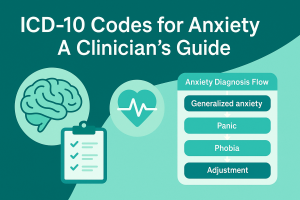 ICD-10 codes for anxiety