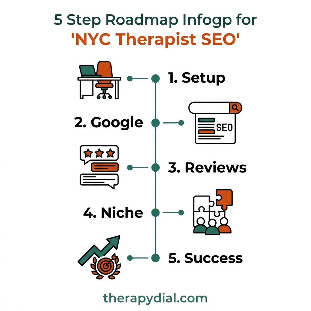 Checklist for Local SEO for Therapists in New York 2026