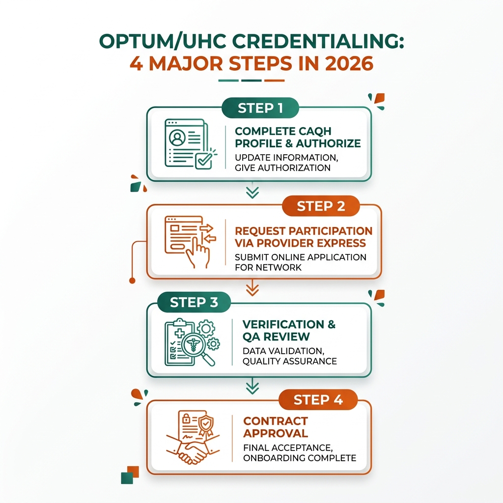 UnitedHealthcare Optum Credentialing Roadmap 2026